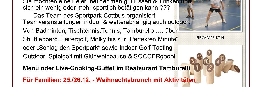 Weihnachtsbuffet 2026